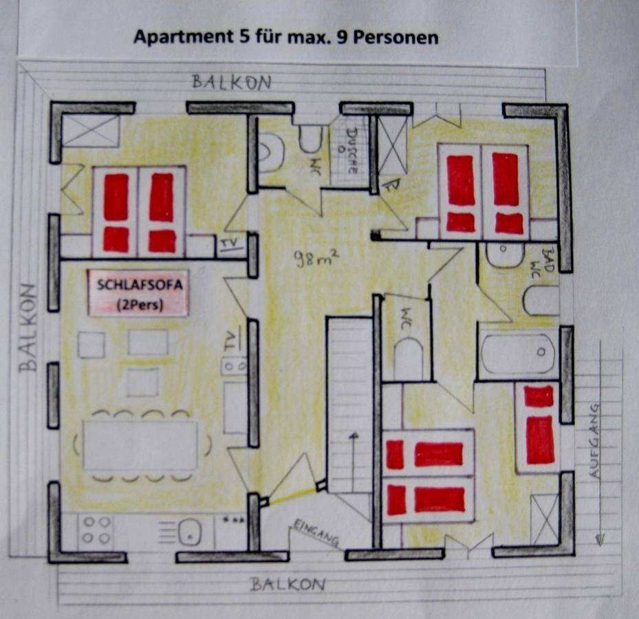 Apartments Spiegl Holzmann ビショフスホーフェン エクステリア 写真