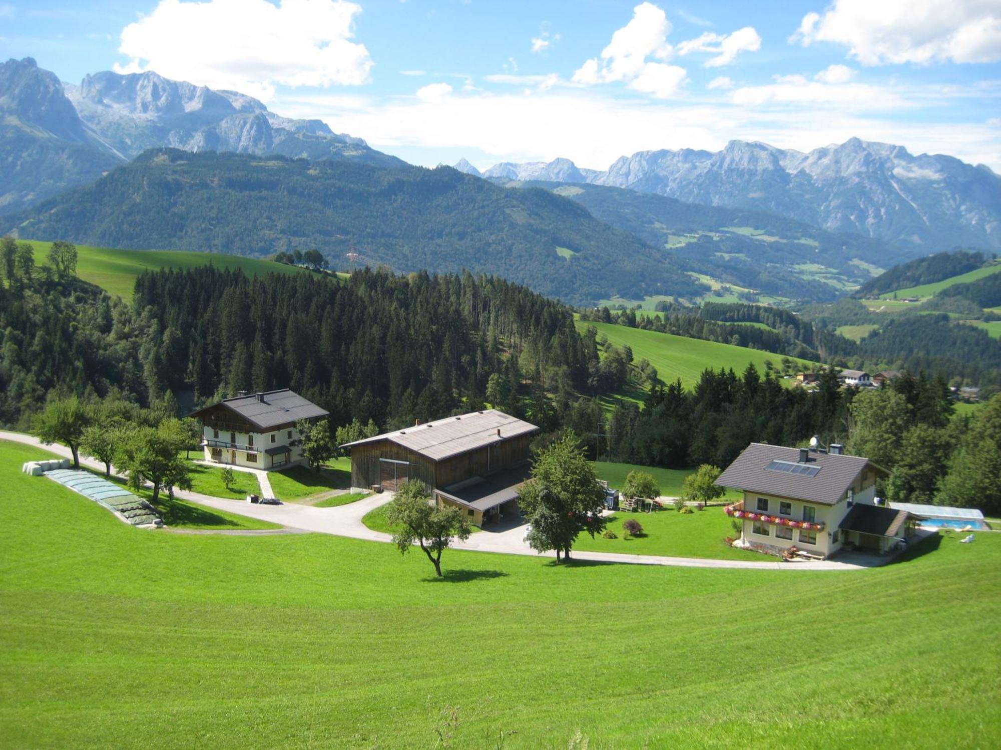 Apartments Spiegl Holzmann ビショフスホーフェン エクステリア 写真